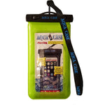 Aqua Case Floating 100% Waterproof Pouch - Large (Up to 7 Phone) / Lime - GEAR/EQUIPMENT
