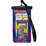 Aqua Case Floating 100% Waterproof Pouch - Large (Up to 7 Phone) / Tie Dye 2 - GEAR/EQUIPMENT