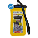 Aqua Case Floating 100% Waterproof Pouch - Large (Up to 7 Phone) / Yellow - GEAR/EQUIPMENT