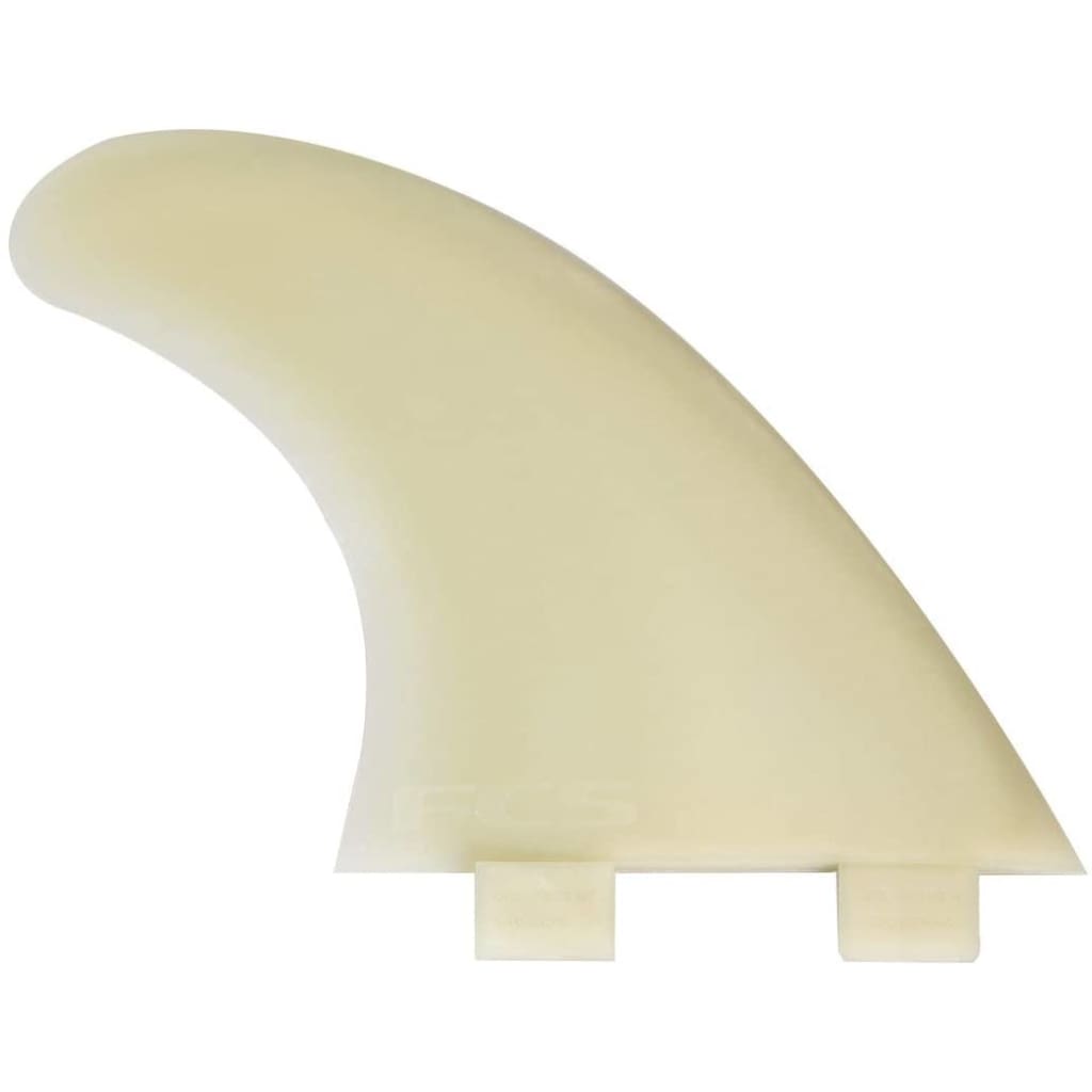 FCS M3 Natural Glass Flex Tri Set of Fin Small Small | West Coast