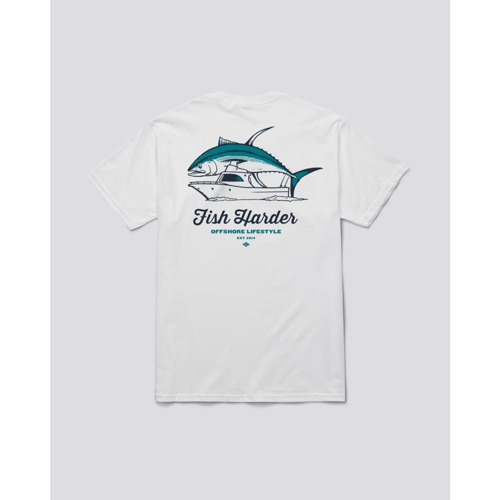 Offshore Lifestyle Fish Harder T-Shirt S