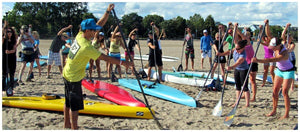 Danny Ching Hosting a SUP and Outrigger Clinic in San Diego