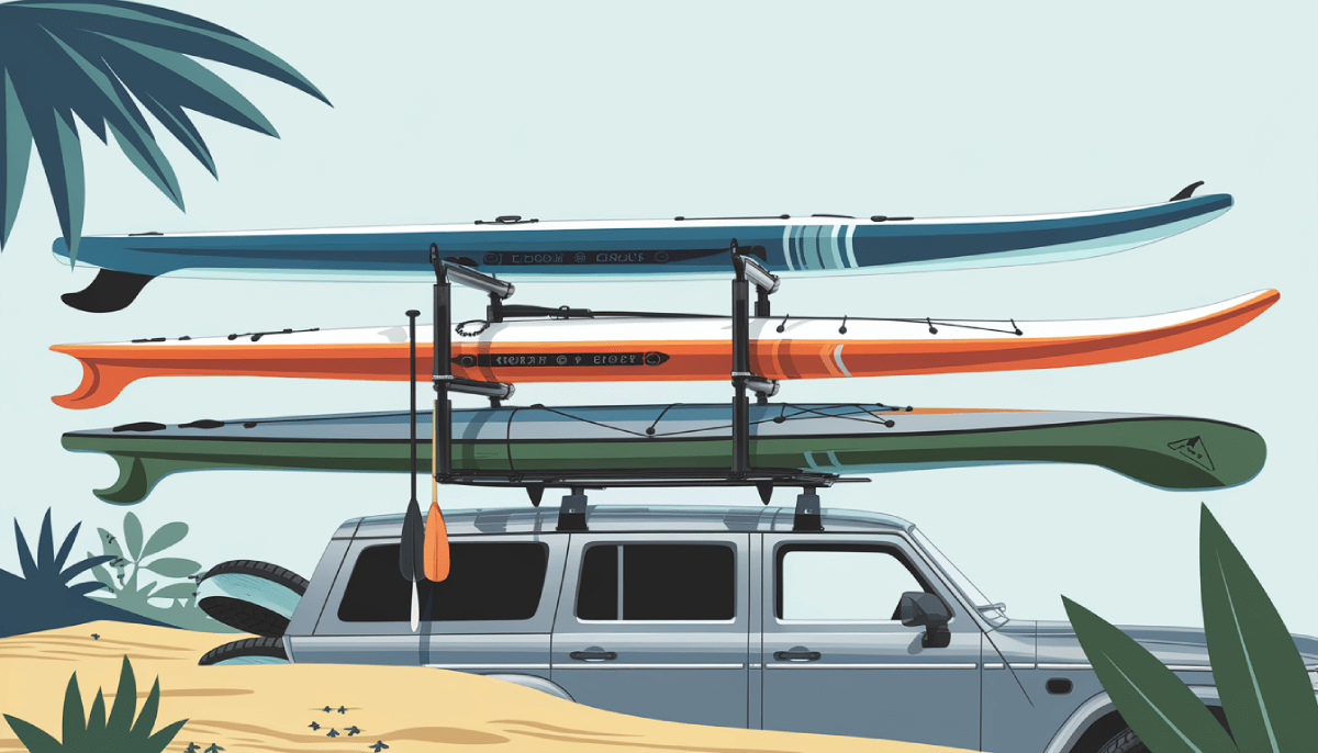 Find the Right Stand Up Paddle Board Roof Rack - West Coast Paddle Sports