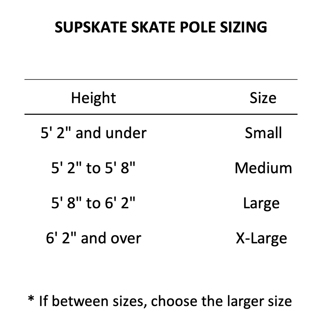 SUPSKATE Street Sweeper Skate Paddle— Mid Flex | Breakaway
