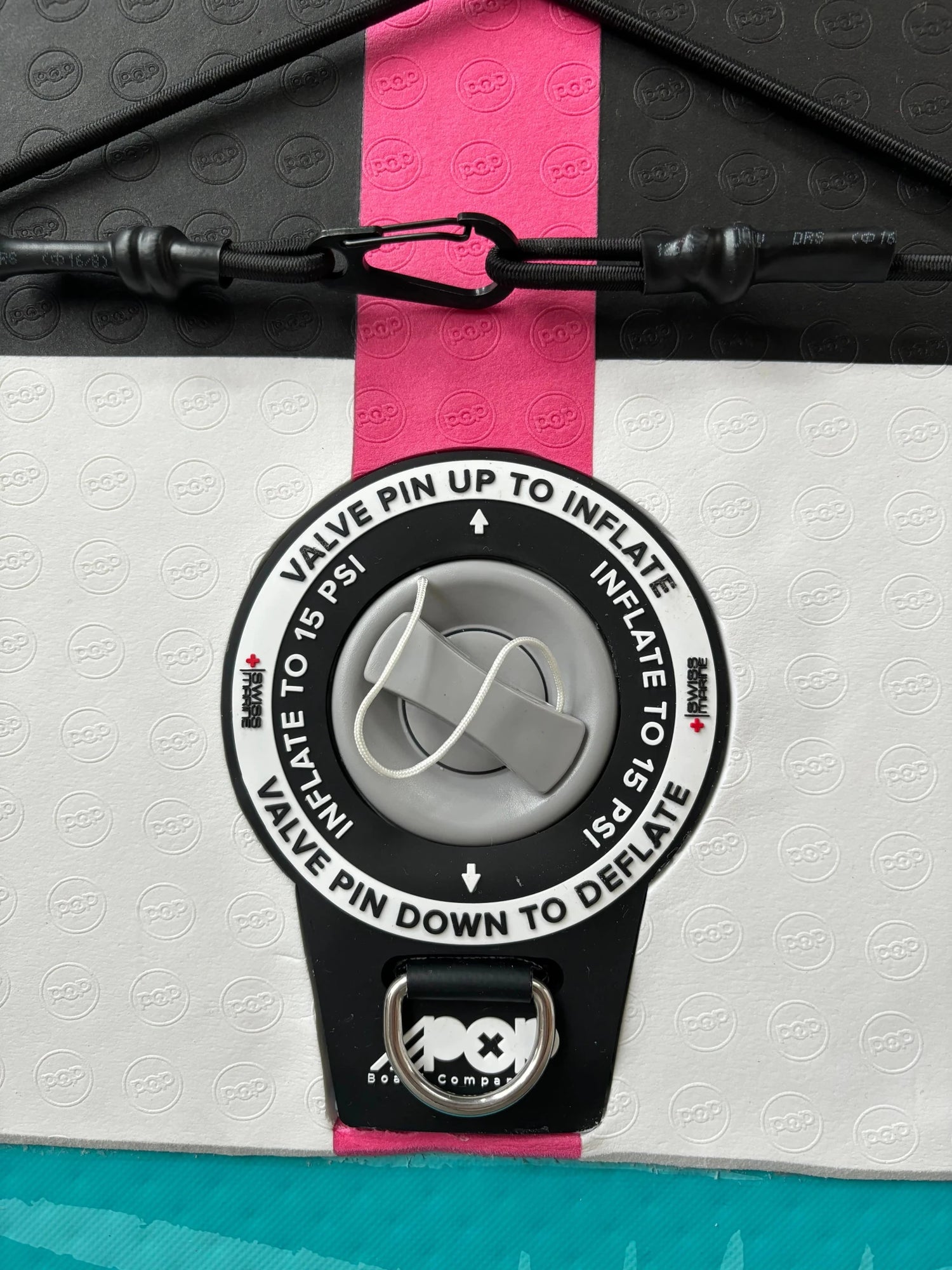 11'0" Pop Yacht Hopper Inflatable - Turq/Neon/Pink - West Coast Paddle Sports