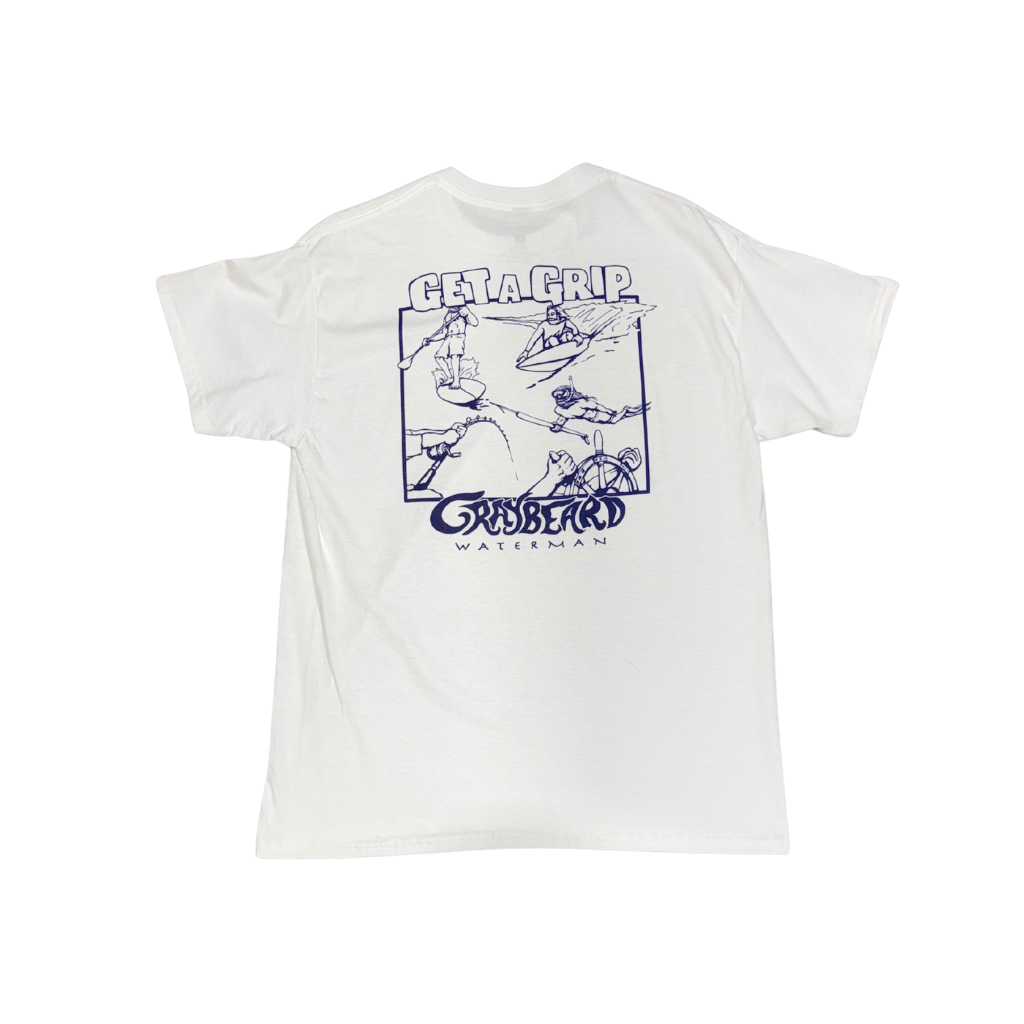 Graybeard Waterman GET A GRIP - White