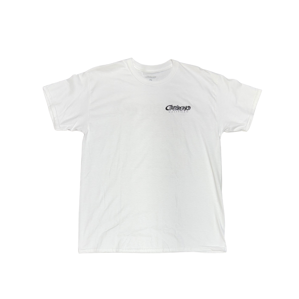 Graybeard Waterman ORIGINAL GRAYBEARD WATERMAN LOGO TEE - White