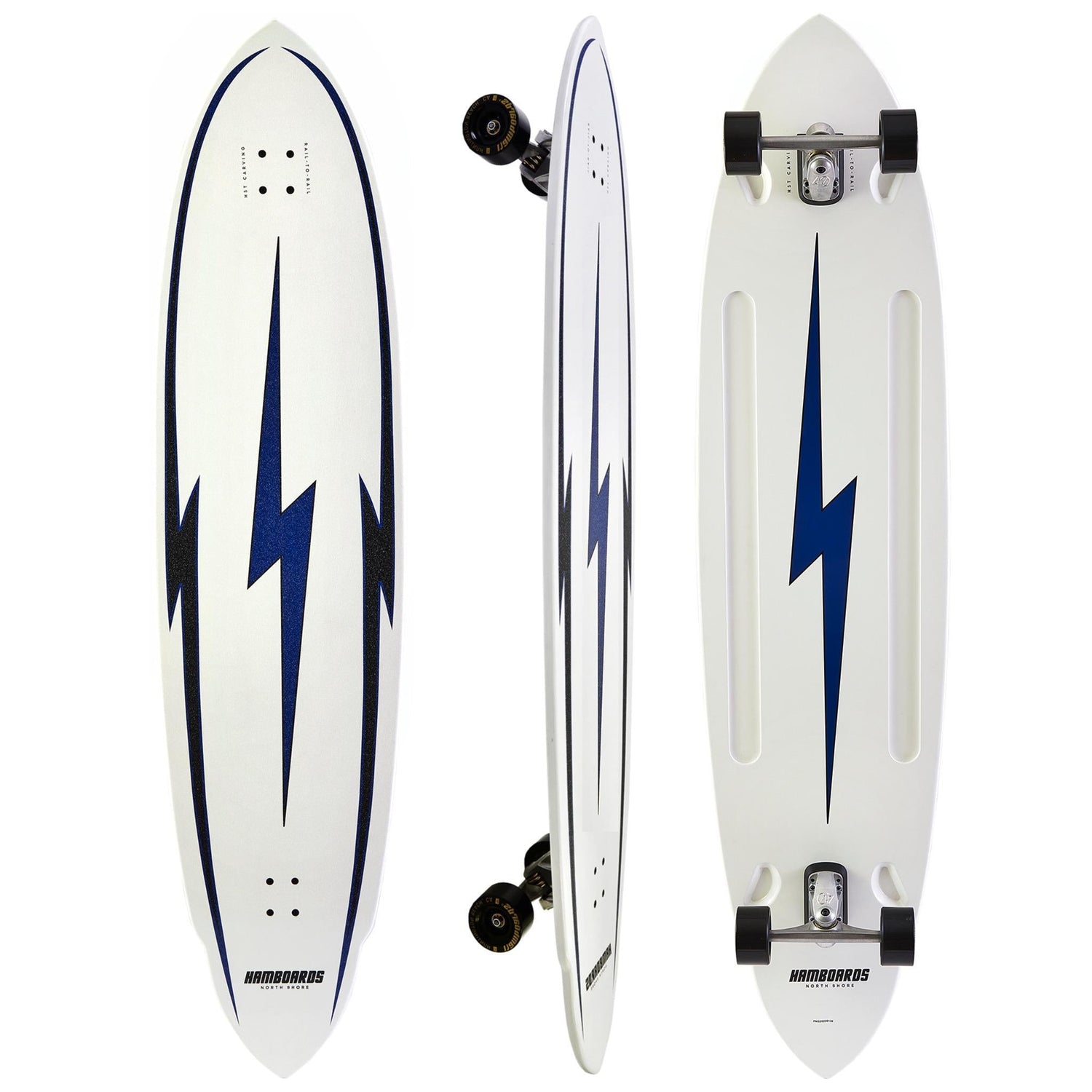 Hamboards Pinger 67 — Pintail Longboard Skateboard |