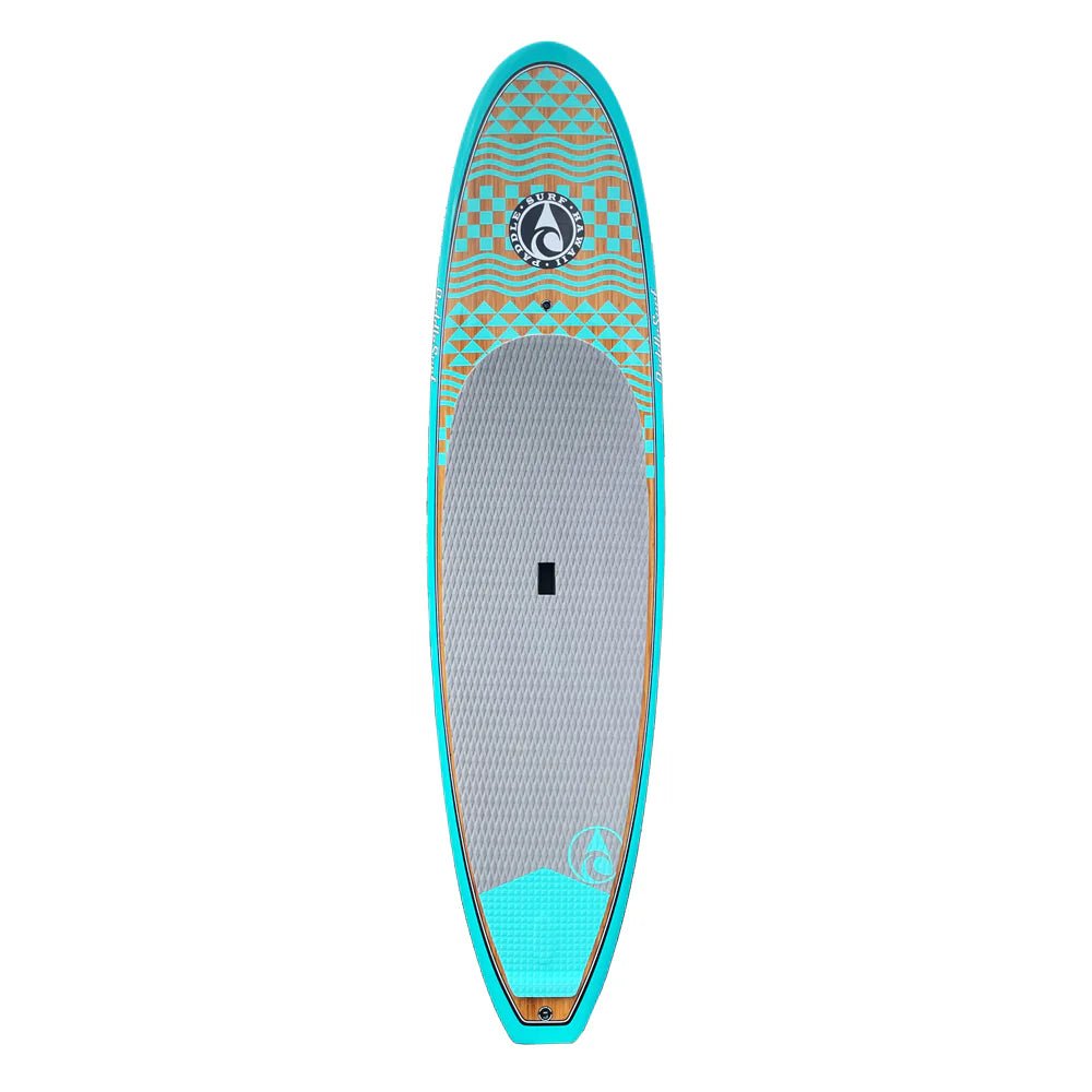 2024 Paddle Surf Hawaii Wide All Arounder - Bamboo 9'8" x 30" x 4.5" 142L - West Coast Paddle Sports