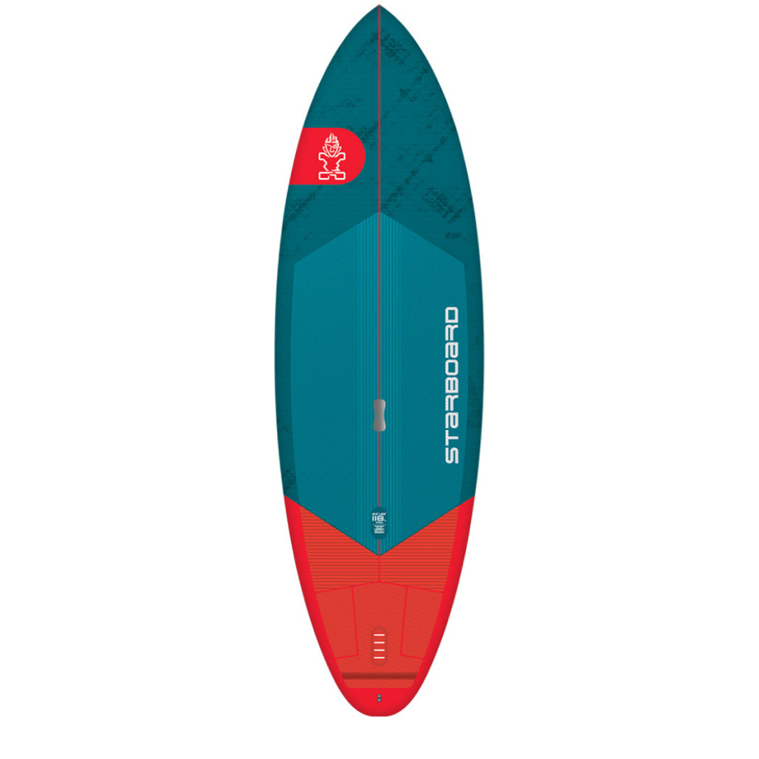 2025 STARBOARD SUP 8'2" x 29" 118L PRO BLUE CARBON SANDWICH