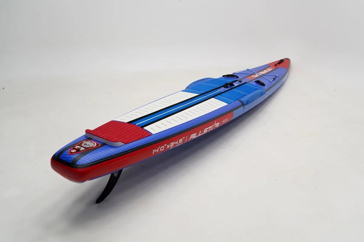 2026 INFLATABLE SUP 14'0" X 28" X 6" ALL STAR AIRLINE DELUXE - West Coast Paddle Sports
