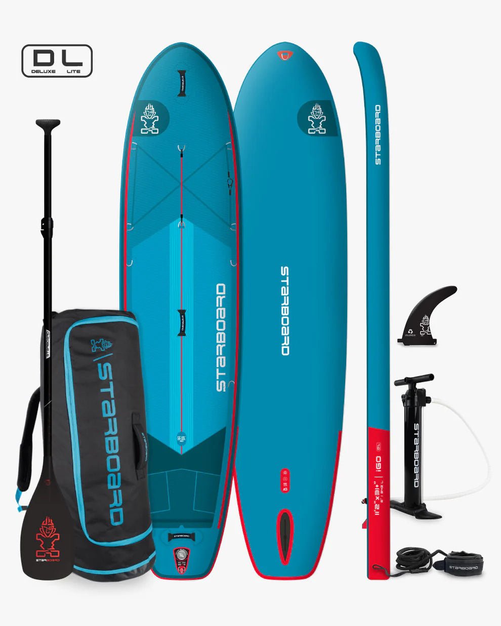 2026 Starboard iGO Deluxe Lite 10'8" X 33" X 6" Package with Paddle - West Coast Paddle Sports