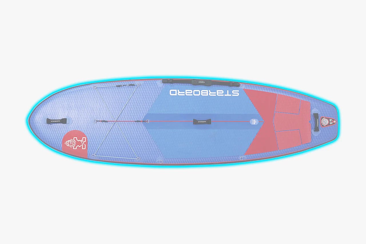 2026 STARBOARD INFLATABLE SUP 10'8" X 33" X 6" iGO DELUXE LITE WITH KAYAK SET - West Coast Paddle Sports