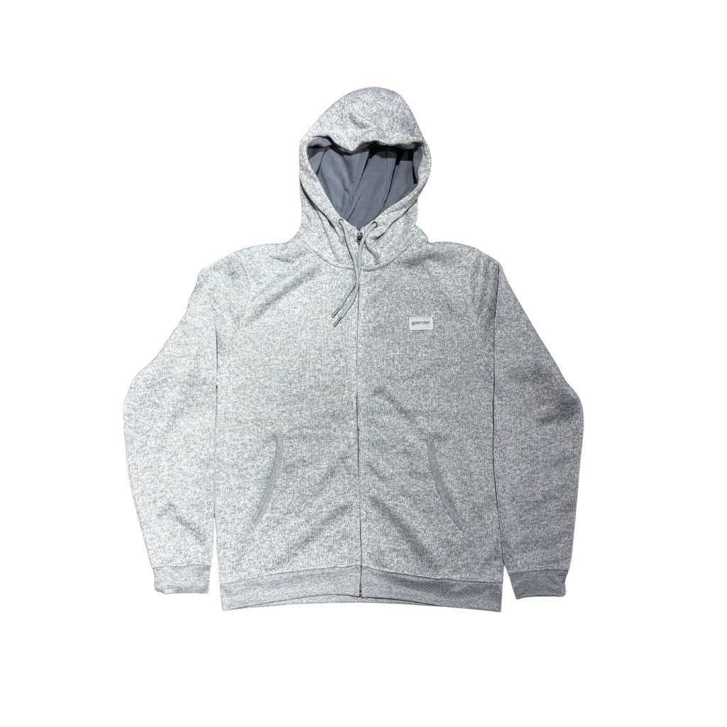 WCPS LIGHT SWEATSHIRT LONG SLEEVE ZIP JACKET - Gray