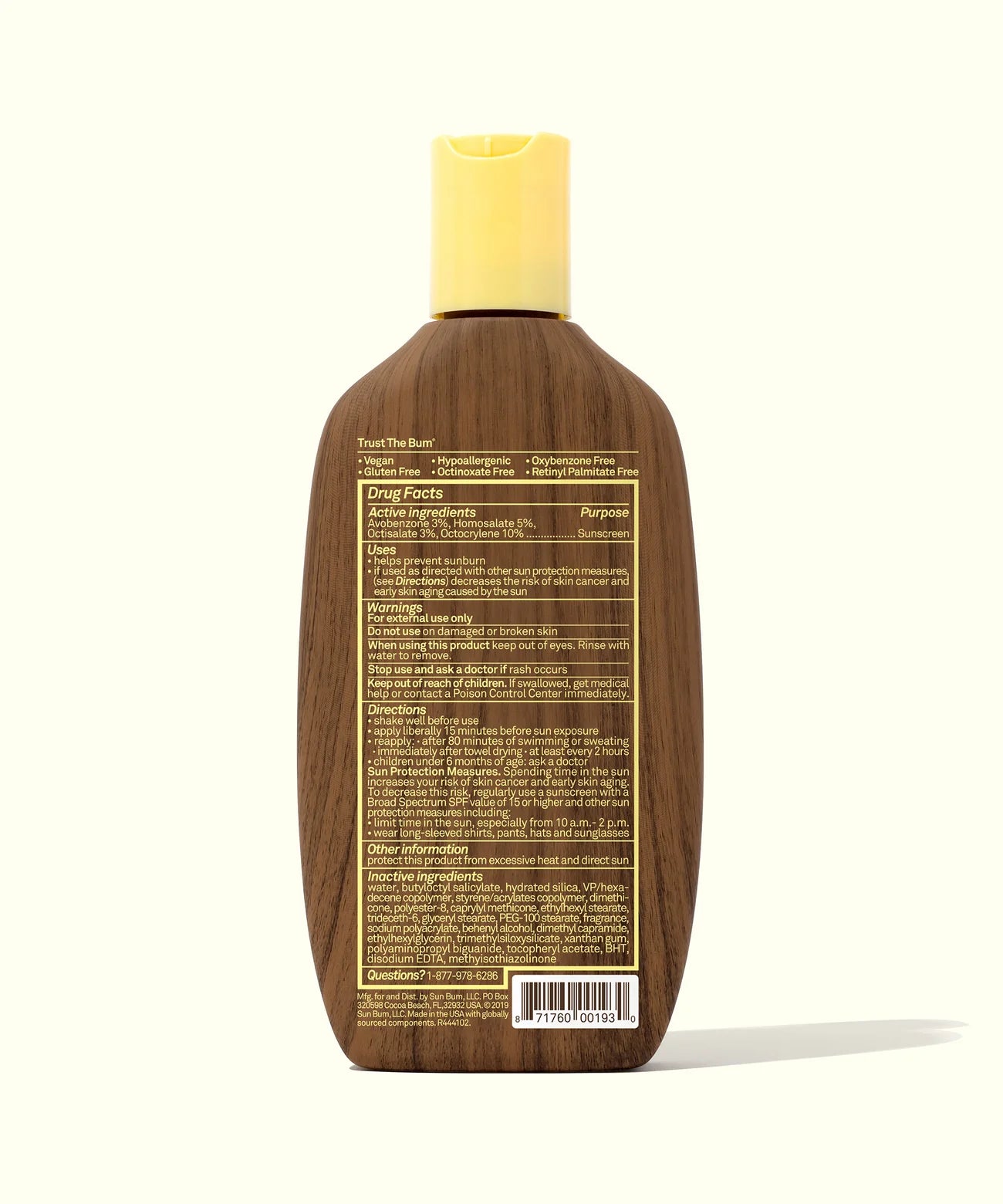 Sun Bum Sunblock Original SPF 30 Sunscreen Lotion