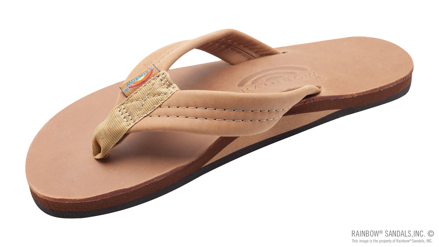 Rainbow Sandal - Leather Nogales Wood 1/2" Strap