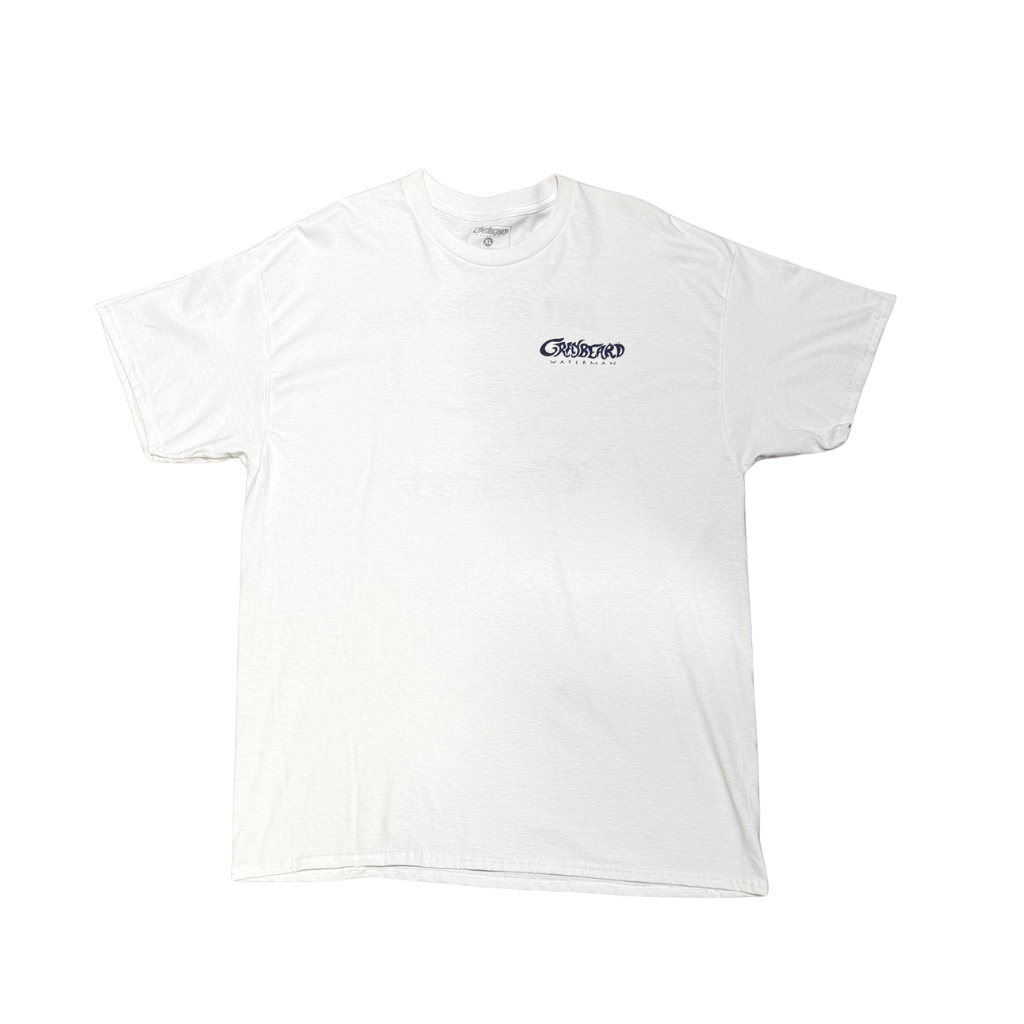 Graybeard Waterman Ain't My First Rodeo Swordfish Wrangler T-shirt - White