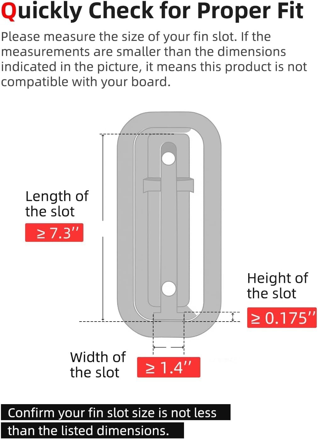 Inflatable Paddle Board Center Fin