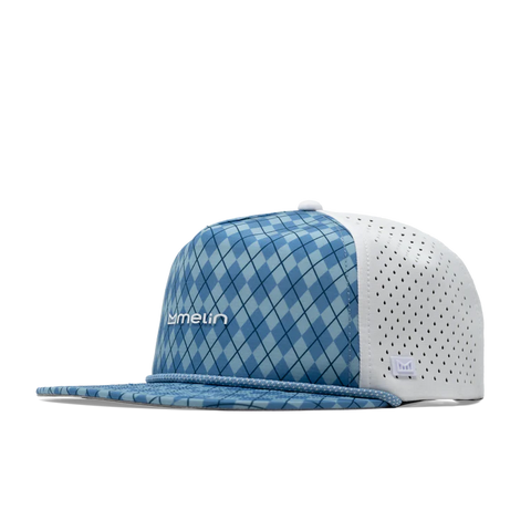 MELIN OCORONADO LINKS HYDRO - BLUE ARGYLE - CLASSIC FIT