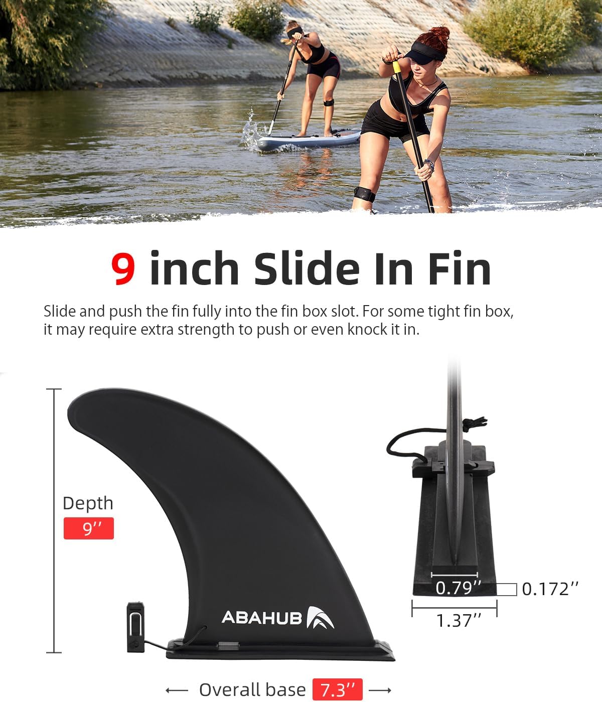 Inflatable Paddle Board Center Fin