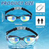 SWIM GOGGLES POOL - Anti Fog Silicone