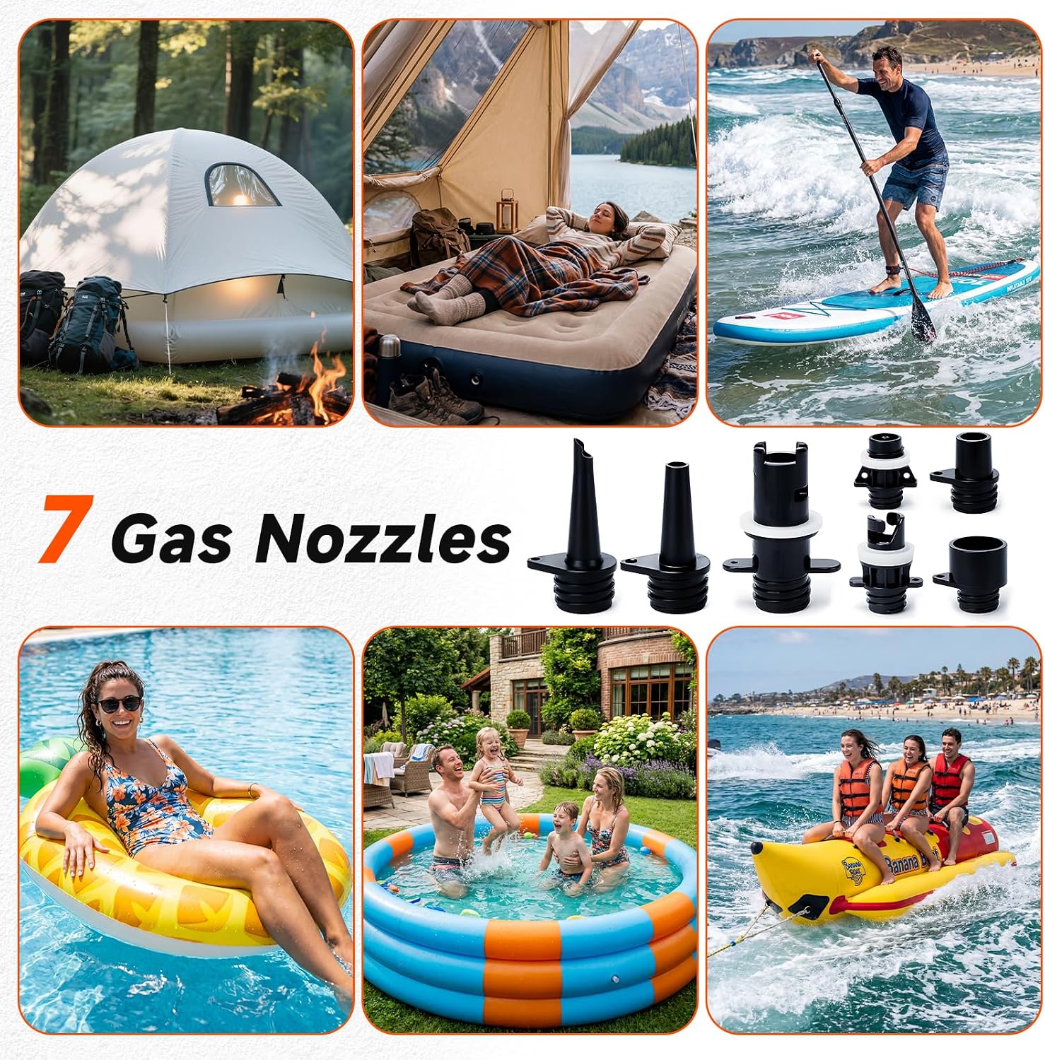 Paddle Board Electric Pump High Pressure SUP Pump