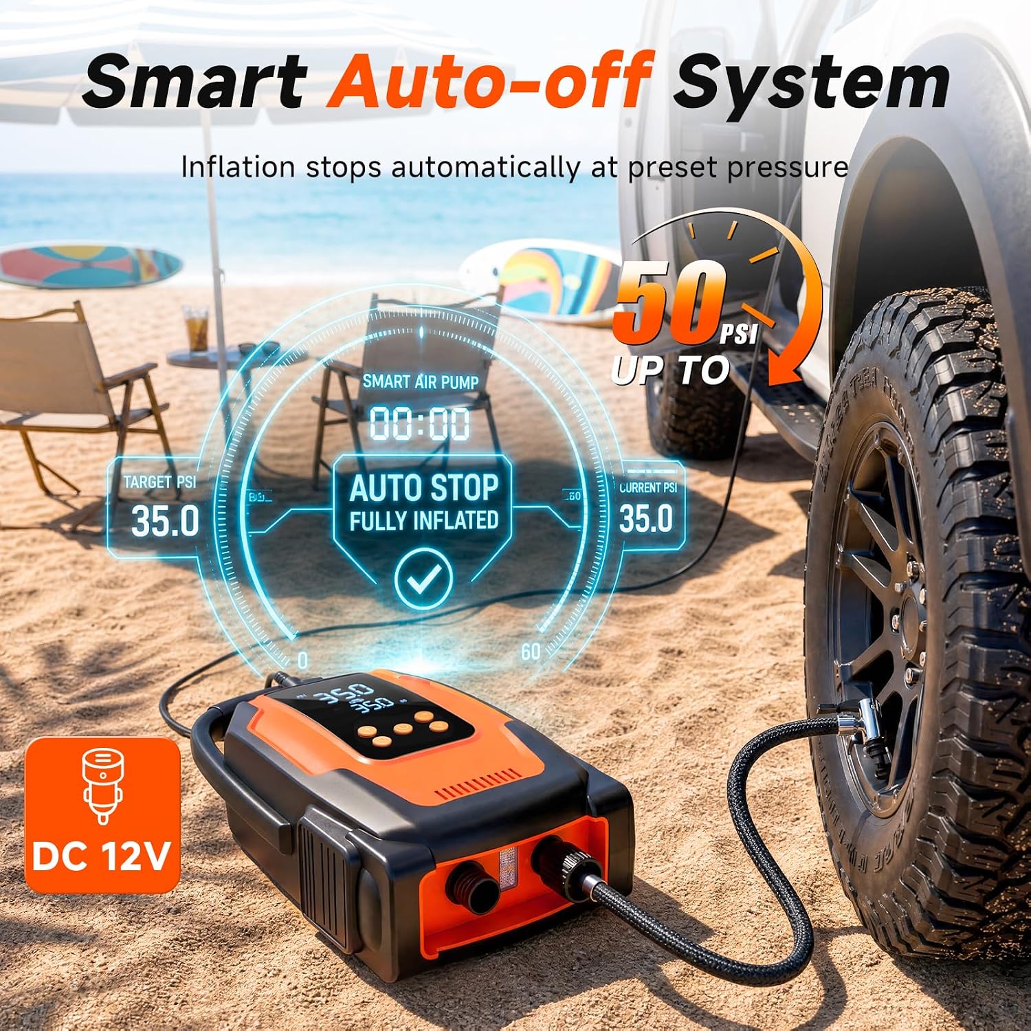 Paddle Board Electric Pump High Pressure SUP Pump