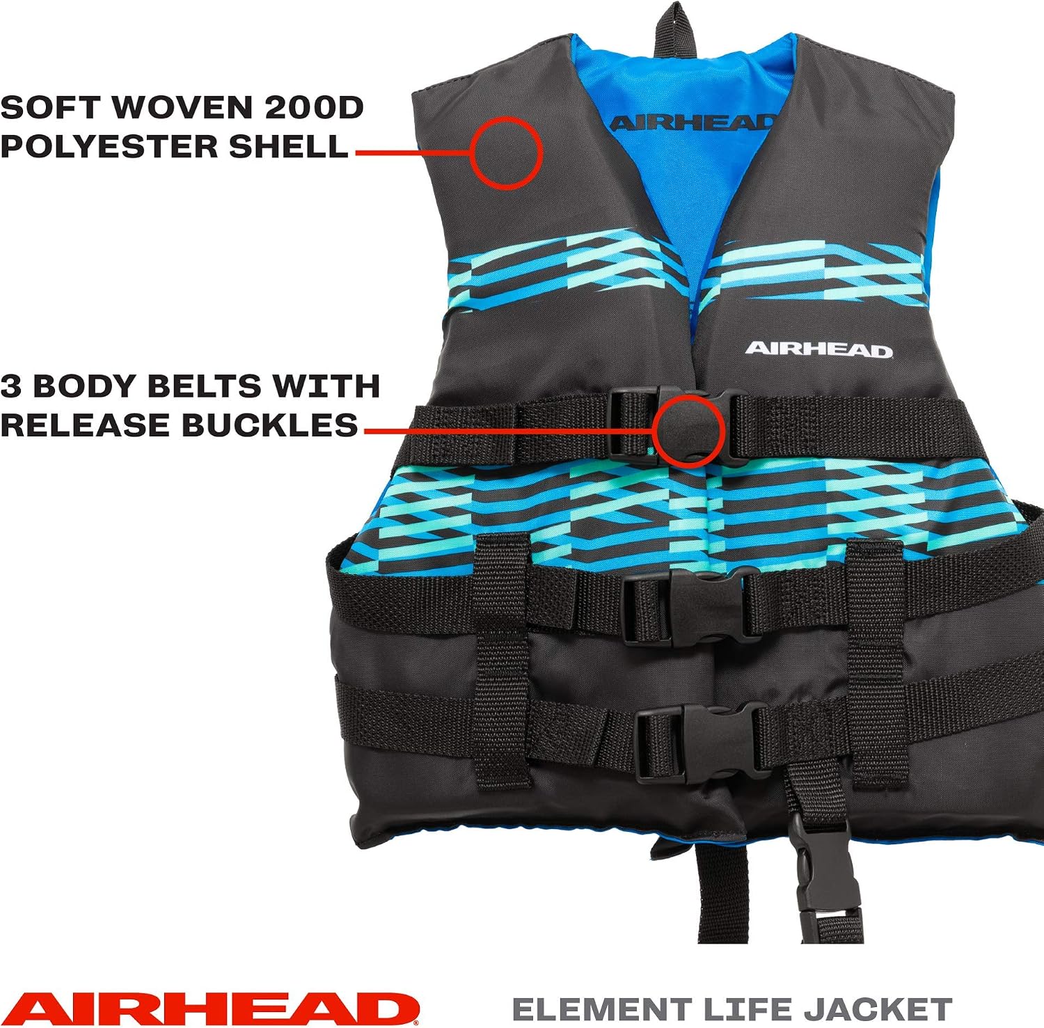 Airhead Element Life Jacket | Open Sided PFD