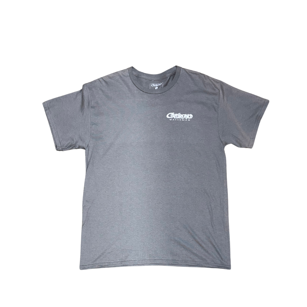 Graybeard Waterman Solid Logo Tee - Gray