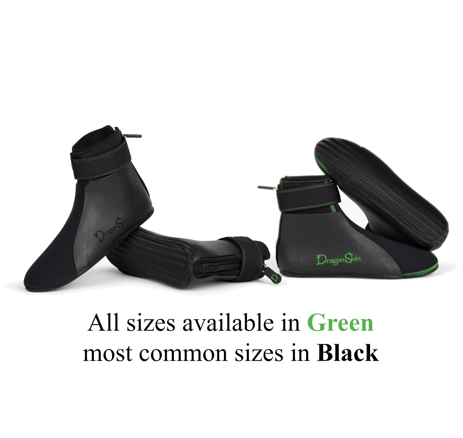 DragonSkin Achilles Heels V2.0 Booties - Stingray Resistant