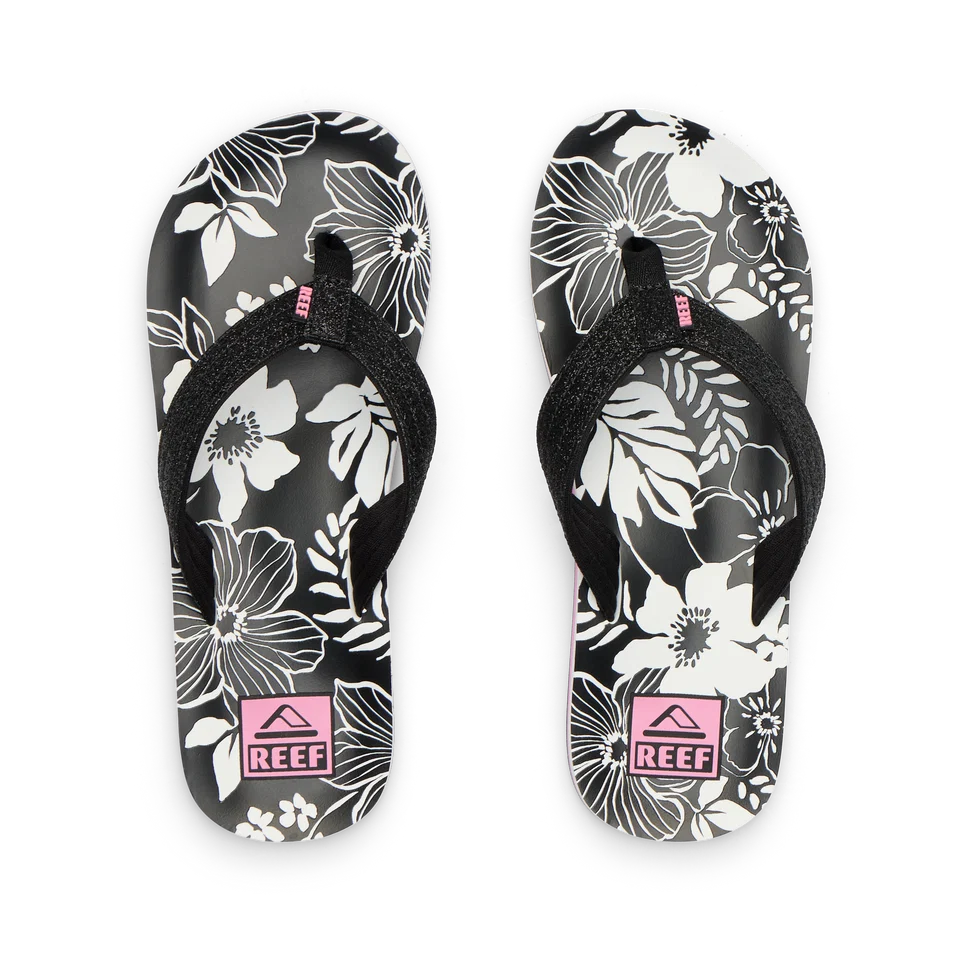 Reef Kids Ahi Girls Sandals - Pink Floral