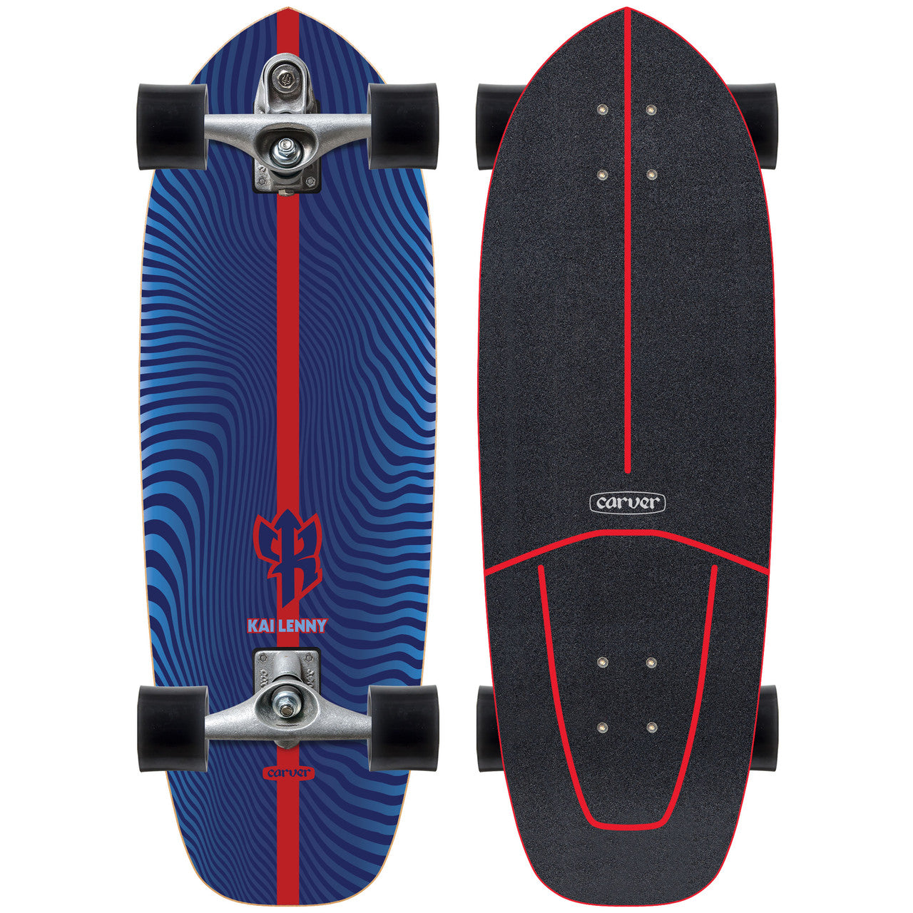 CARVER C7 RAW 31" KAI LENNY POWERLINE SURFSKATE COMPLETE