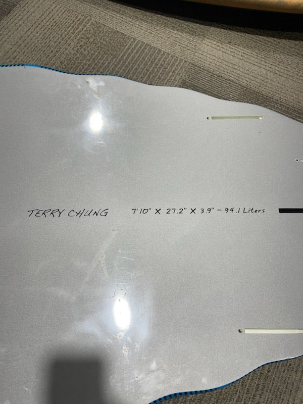 USED - Laird Terry Chung Designed Surrater SUP Surf 7'10" x 27" 94L