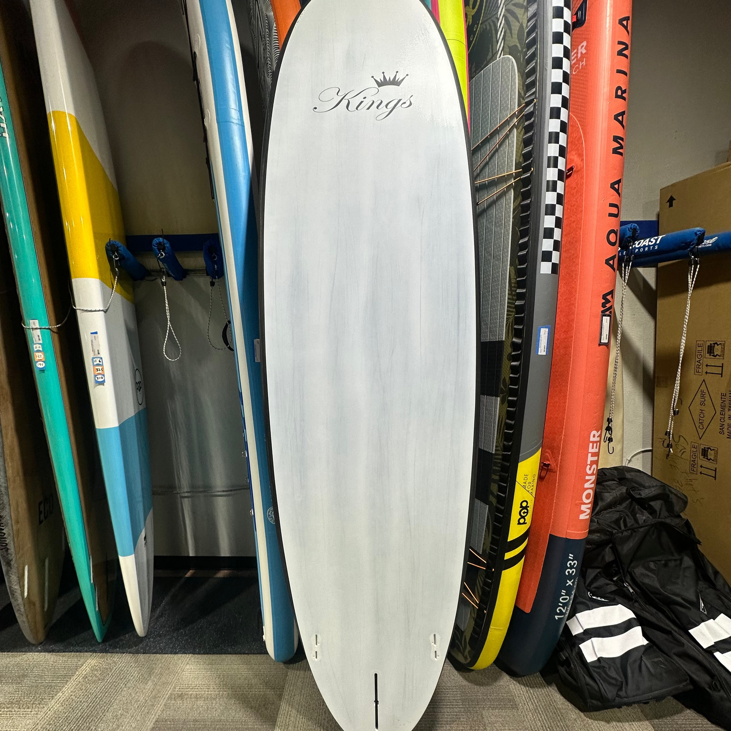 USED KINGS PERFORMANCE LONGBOARD 9' X 29"