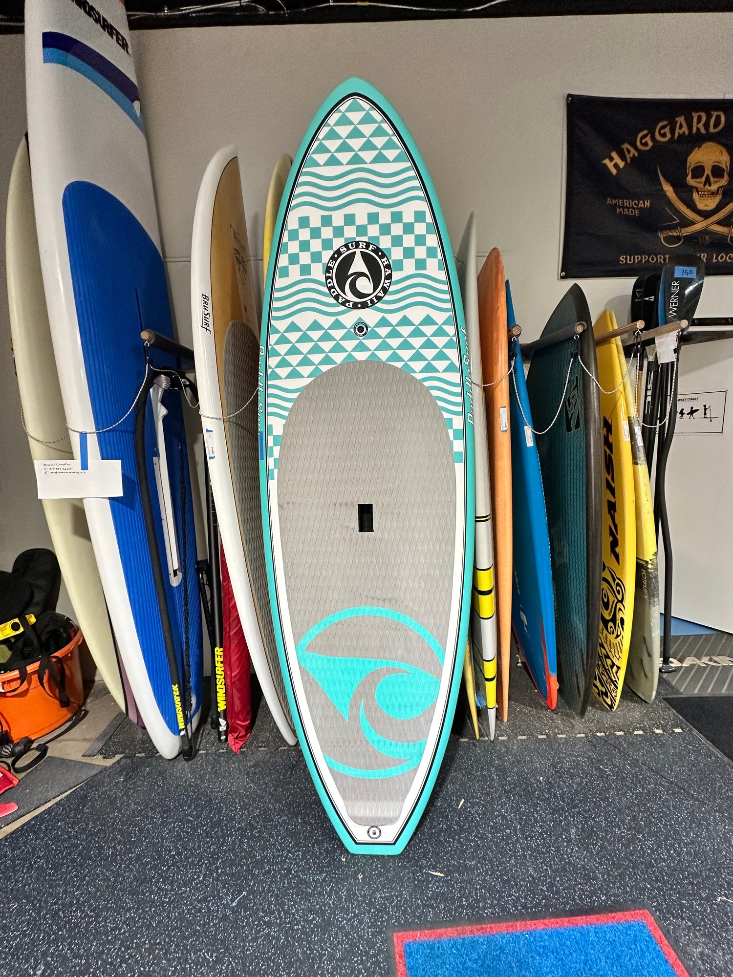USED - PADDLE SURF HAWAII WIDE ALL AROUNDER - PX1 8'8" X 31" 136L