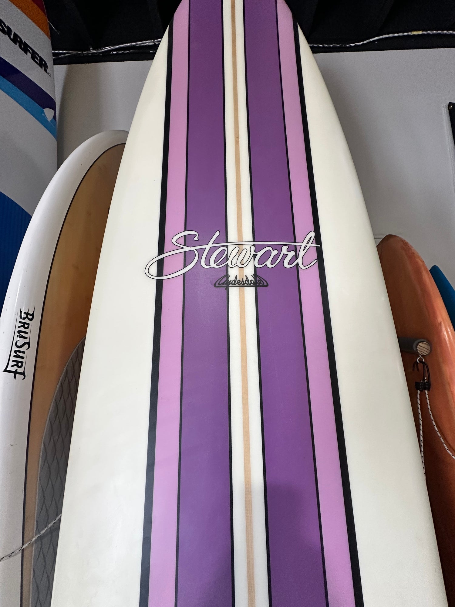 Used - Stewart Clydesdale Surfboard Longboard 9'6" x 24" 91.4L
