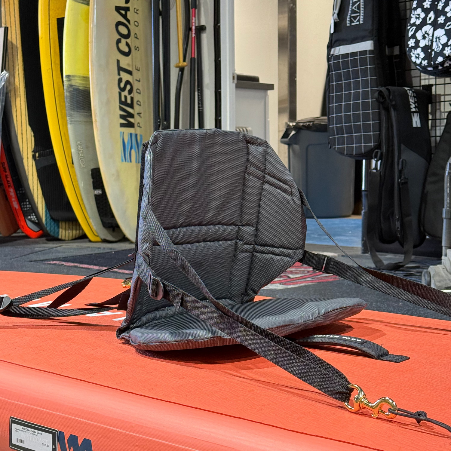 WCPS Kayak Comfort Plus Seat Back Black