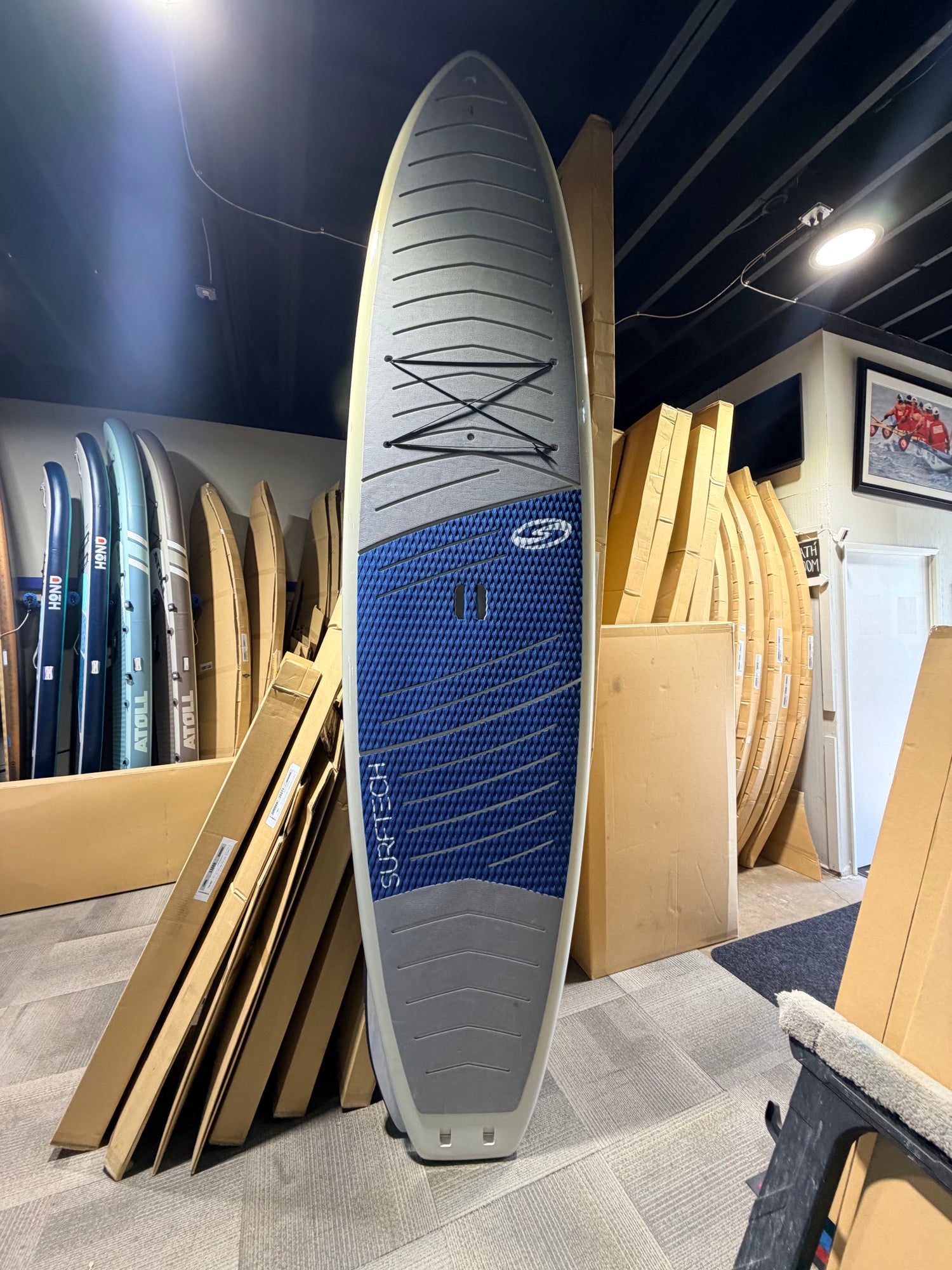 Used - Surftech - LIDO - Utility Armor 11'6" x 33" 260L Grey/ Blue