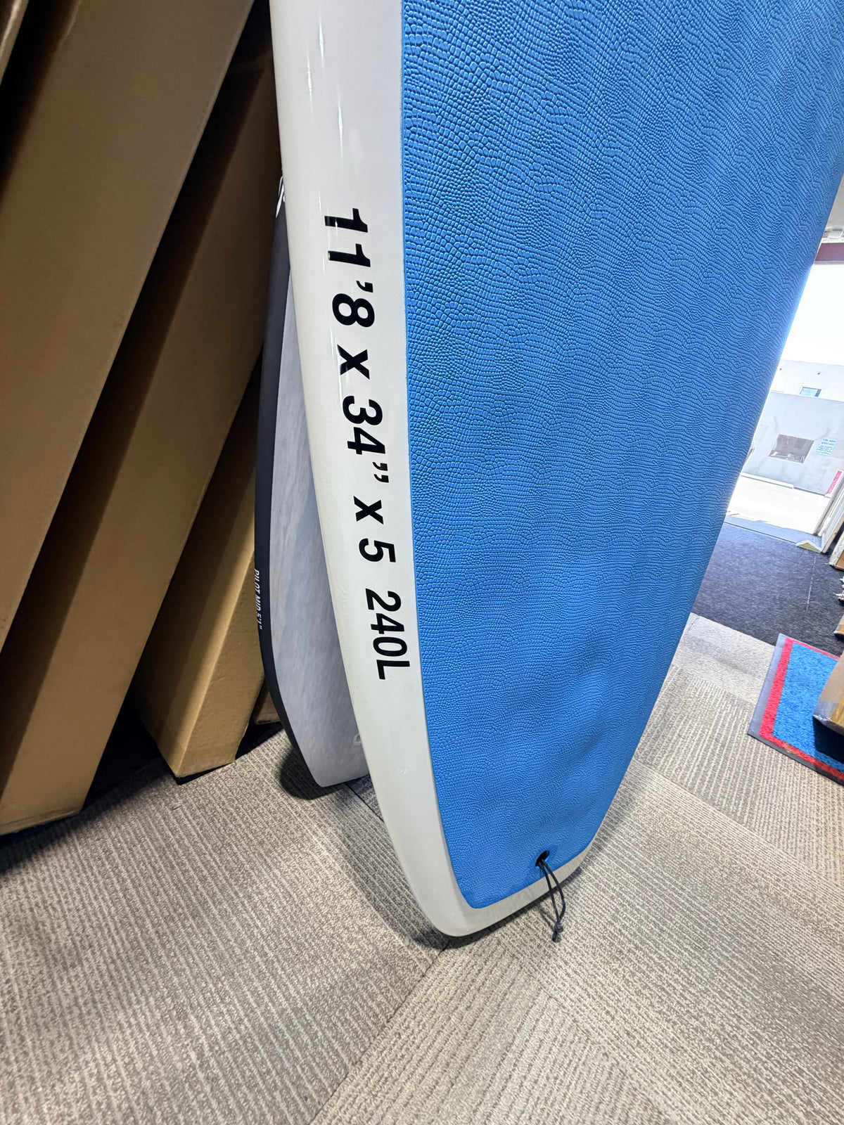 Used - BRUSURF 11'8" x 34" 240L ABS Paddle Board
