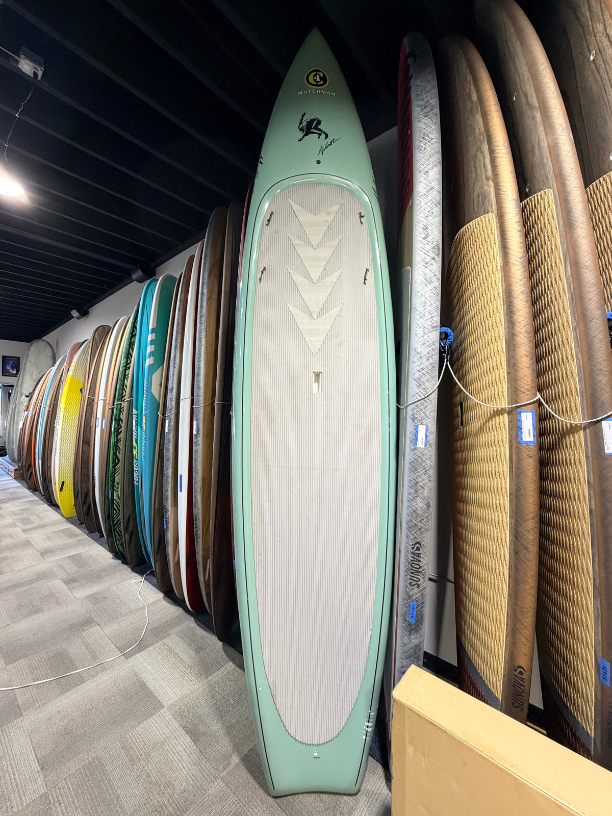 USED 12'6" x 31" C4 Waterman Touring Board