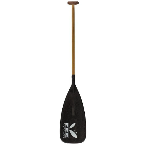 KIALOA Biscuit Hybrid Outrigger Steering Paddle - BLACK