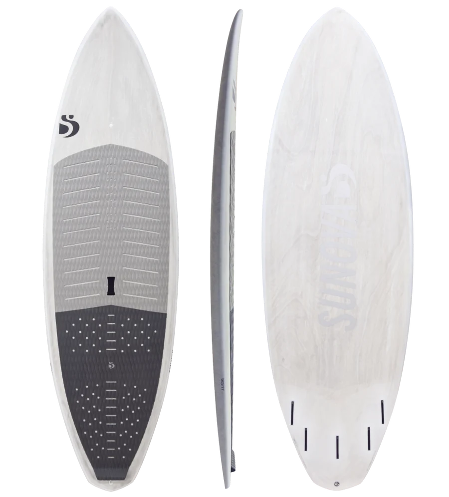 SUNOVA Ghost 9'1" x 32.5" 150L SUP Surf Whitewash - prebook 2027 50% Deposit