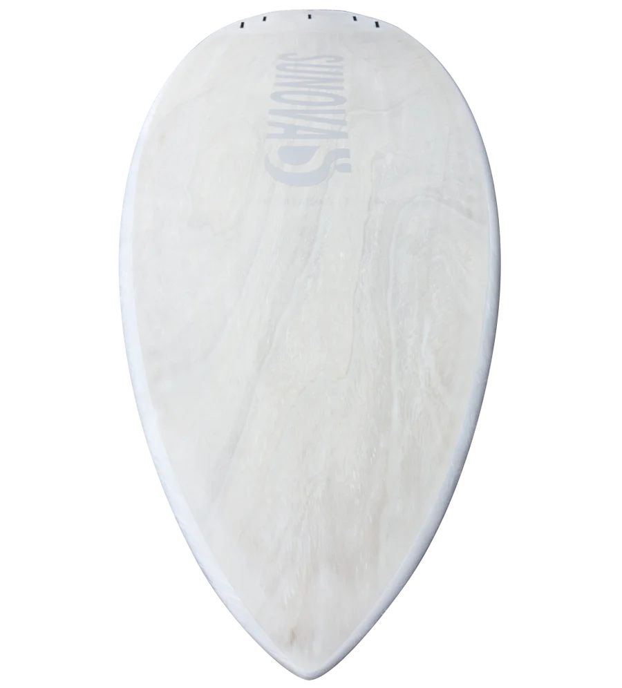 SUNOVA Ghost 9'1" x 32.5" 150L SUP Surf Whitewash - prebook 2027 50% Deposit
