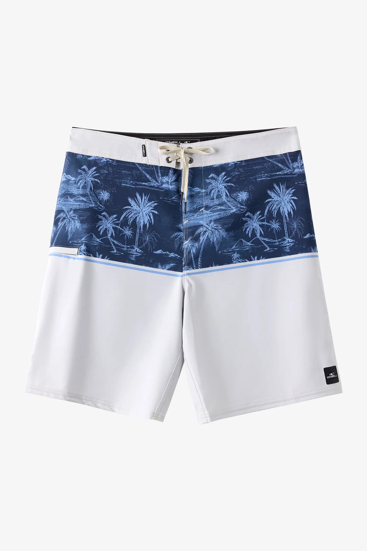 O'Neill Hyperfreak Heat Block 19" Boardshorts - Fog