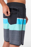 O'NEILL LENNOX SCALLOP 19" BOARDSHORTS - BLACK