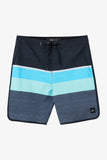 O'NEILL LENNOX SCALLOP 19" BOARDSHORTS - BLACK