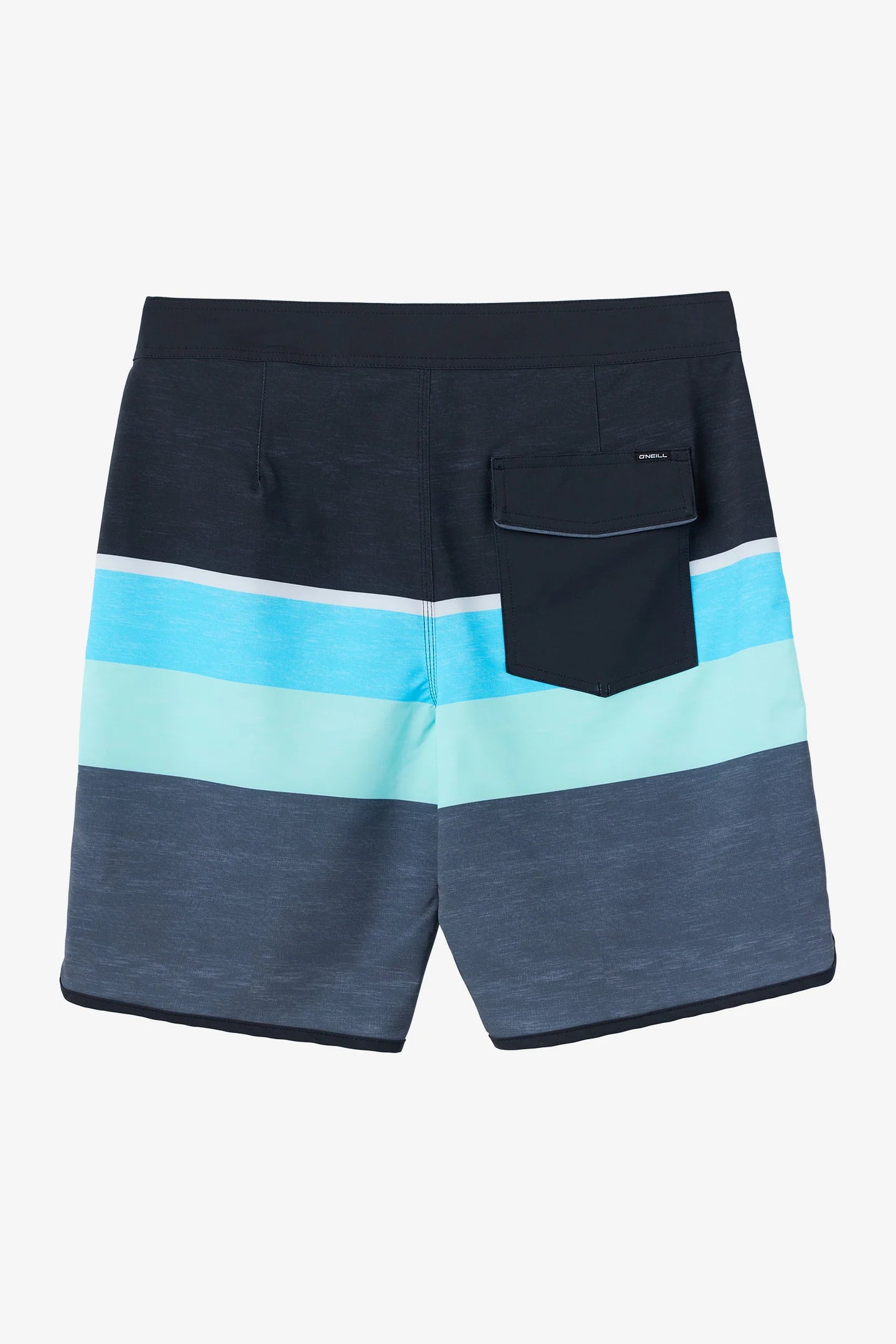 O'NEILL LENNOX SCALLOP 19" BOARDSHORTS - BLACK