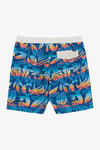 BOY'S HERMOSA ELASTIC WAIST 16" SWIM TRUNKS - INDIGO