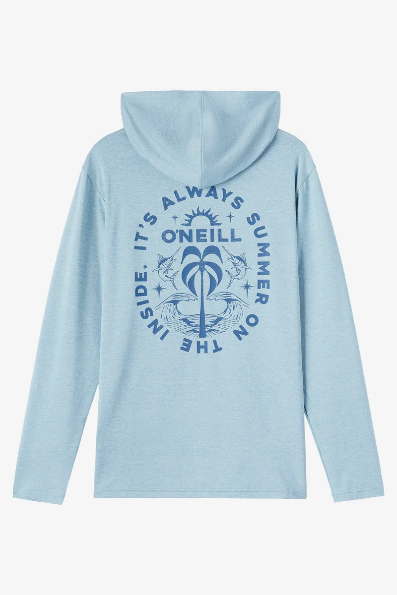 O'Neill TRVLR UPF HOODED CATCH LONG SLEEVE PULLOVER