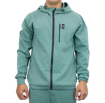 WEST COAST PADDLE SPORTS MEN'S LIGHT LONG SLEEVE  HOODIE - SEAFOAM